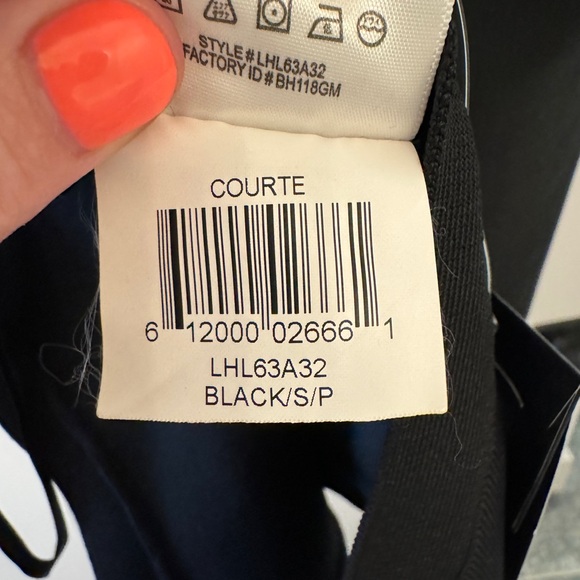 NWT BCBG Maxazria Courte Cutout Dress, Black, SMALL - Picture 4 of 11